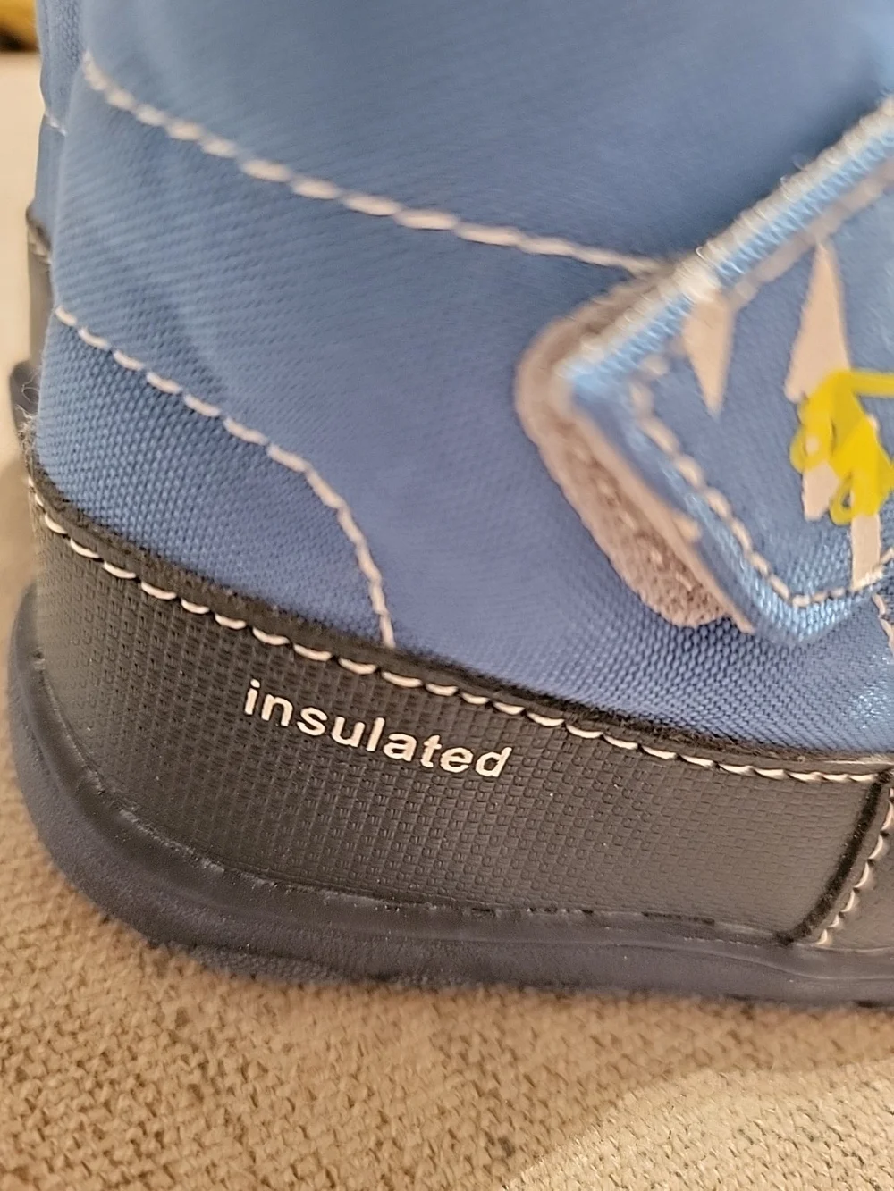 See Kai Run Basics Blake Blue Winter Boots - Toddler Boys Size 5 NWOT